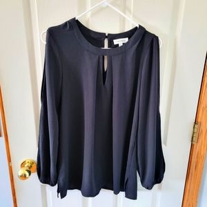 Faith and Joy black blouse, size S